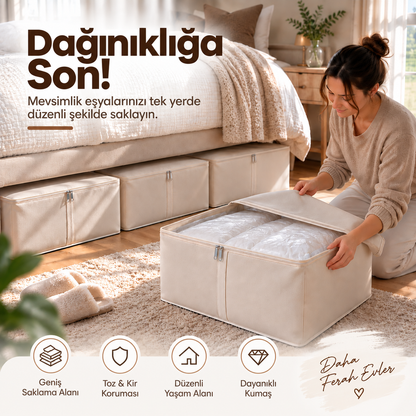Kutu Hurç + Vakumlu Torba Seti 60 x 40 x 20
